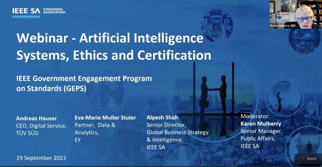 IEEE AI Systems and Ethics